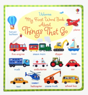 İngilizce Çocuk Kitapları - My First Word Book About Things That Go