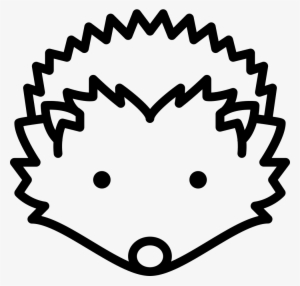 Hedgehog Head Comments - Hedgehog Face Vector