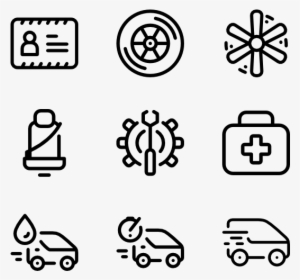 Driving - Logistic Icons