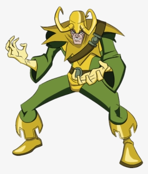 Loki Clipart - Cartoon Spider Man Villains