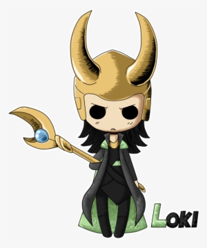 horns vector loki picture royalty free library - Локи Чиби