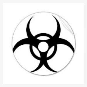 Biohazard Symbol Nuclear Energy On Angels Do Speak - Biohazard Symbol