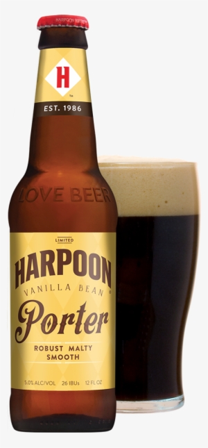 Vanilla Bean Porter Bottle And Glass, Pdf - Harpoon