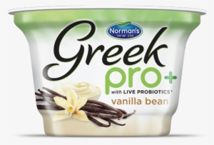 Greek Pro Vanilla Bean - Normans Yogurt Vanilla Creme