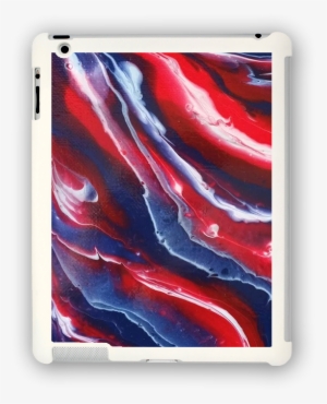 Red, White, And Bruised Ipad Case - Mobile Phone