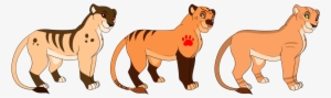 1$ Lioness Adopts Open - Cartoon