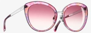 Butterfly Sunglasses, Acetate & Metal-multicolor Pink - Chanel Butterfly - Fall Collection - Pink Gradient
