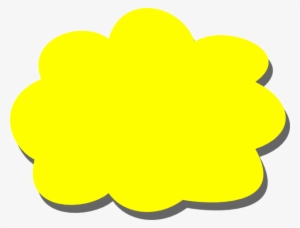 Yellow Cloud Clipart