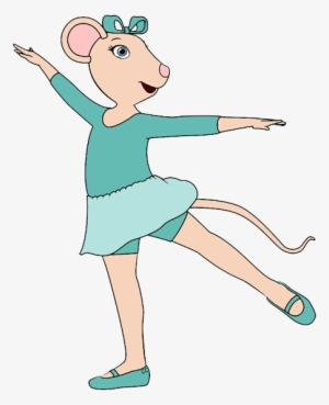 Alice - Angelina Ballerina Ballerina Mouse Silhouette