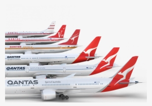 Qantas Plane Png Download Image - 2