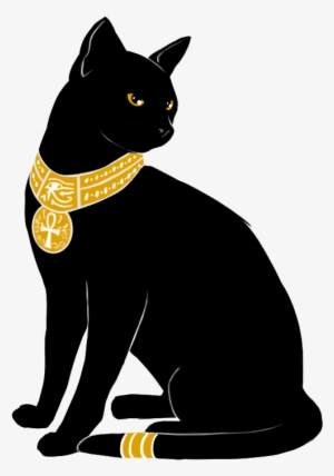 Egyptian Pyramids Png Clip Art Source - Egyptian Black Cat Art