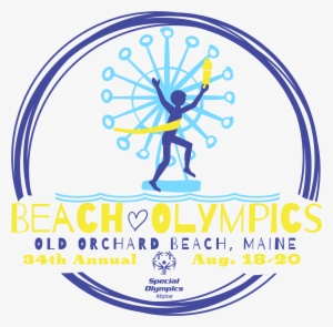 Oob Beach Olympics Logo 2017 Yellow - Poster