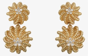 Cactus De Cartier Earringsyellow Gold, Diamonds - Cartier Cactus Earrings