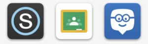 Edmodo0, Google Classroom, And Schoology Logos - Google Classroom Icon Png