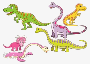 Cartoon Dinosaur Drawing Illustration - Dinosaurios Dibujos