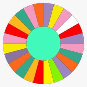 Wheel Clipart Fortune - Blank Wheel Of Fortune Wheel