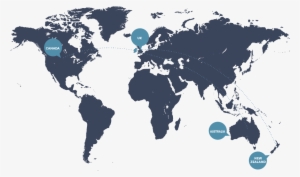 Map Internationalrecognition - Transparent Background World Map
