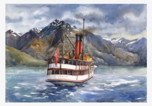 Watercolour Queenstown Nz