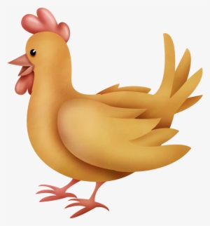 Easter Chickens Png Clip Art Image - صورة دجاجة مرسومة