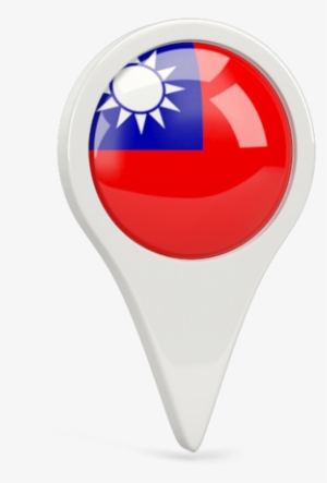 Taiwan Flag Png Transparent Image - Taiwan Flag Pin Png