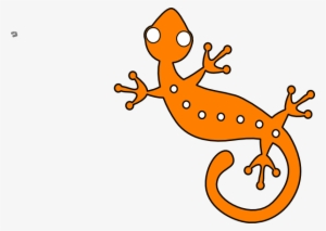 Small - Common House Gecko Cartoon