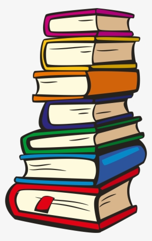 Stack Of Books Big Image Png - Books Clip Art