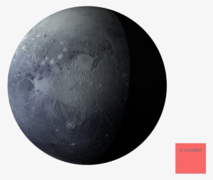 Pluto Planet With White Background