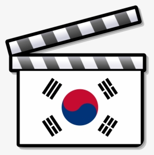 South Korea Film Clapperboard - Film Reel Png File