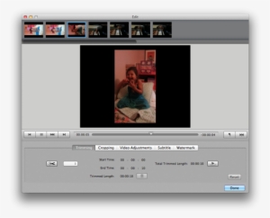 Wondershare Edit Screen - Imovie Samsung