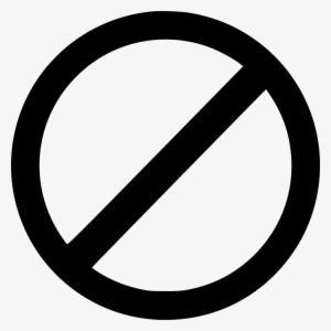 Png File Svg - Prohibition Sign Icon