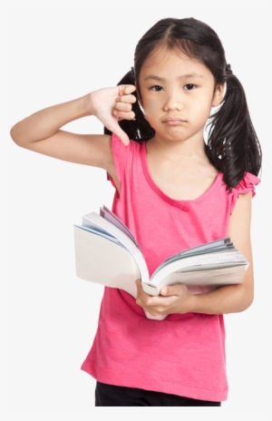 Due To The Complex Nature Of Reading, No One Cause - Asian Girl Transparent Background