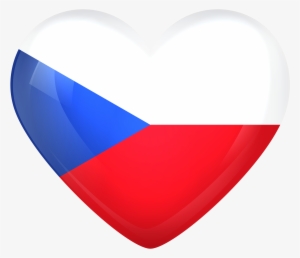 Czech Republic Large Heart Gallery Yopriceville High - Czech Republic Flag Heart