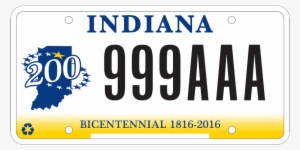 Highland Police Department - Indiana License Plate