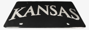 Kansas Trajan Arch License Plate - Kansas