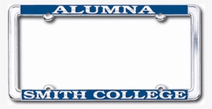 Smith College License Plate Frame
