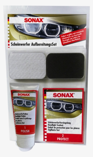 The Sonax Headlight Restoration Kit - Sonax Headlight Restoration Kit