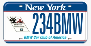 Bmw Car Club Of America Custom Plate - Bmw Cca License Plate