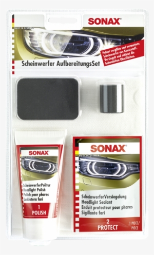 Sonax Headlight Restoration Kit - (405941-745) Headlight Restoration Kit By Sonax