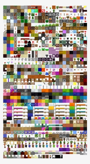Blockcss New Minecraft Block Sprite Sheet Transparent Png 384x7 Free Download On Nicepng