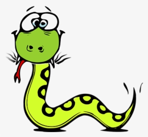 Snake Python Serpent Green Reptile Wildlif - Snake Clipart Black And White