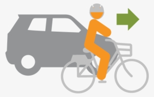 Safety Ride With Traffic - Illustration