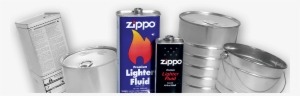 Industrial Tin Packaging - Zippo 3341 4oz. Lighter Fluid