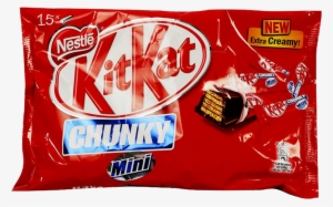Nestle Kitkat Chocolate Chunky Mini Pouch 250 Gm - Nestlé Chunky