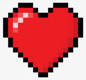 Awesomeclp10051 2 - Heart Pixel Art