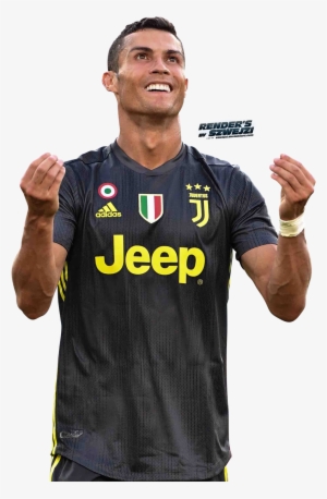 Ronaldo Juventus Black Jersey
