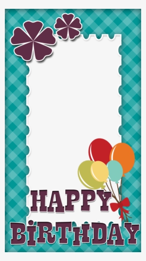 Birthday, Photo Frame Tags - Happy Birthday Frame Simple
