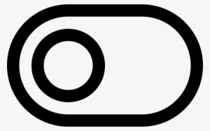 Switch Outlined Symbol - Circle