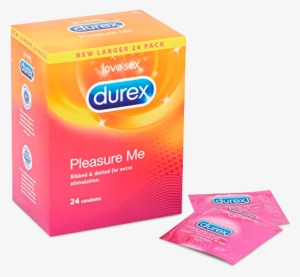 Durex Pleasure Me Ribbed And Dotted Condoms - Durex Pleasure Me Condooms