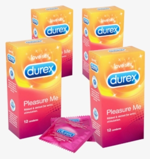 Durex Pleasure Me Ribbed And Dotted Condoms - Durex Pleasure Me Condoms Size