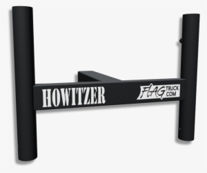 Double Pole Hitch Flag Mounting System - Dual Flag Holder Hitch